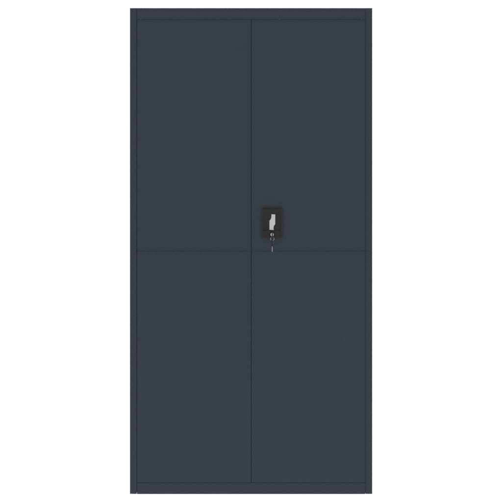 Arquivador 90x40x180 cm aço antracite