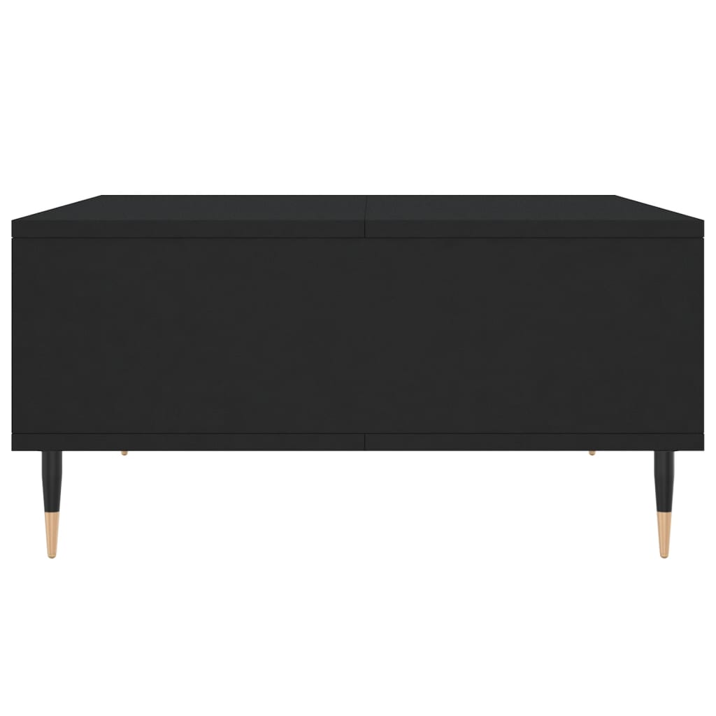 Mesa de centro 60x60x30 cm derivados de madeira preto
