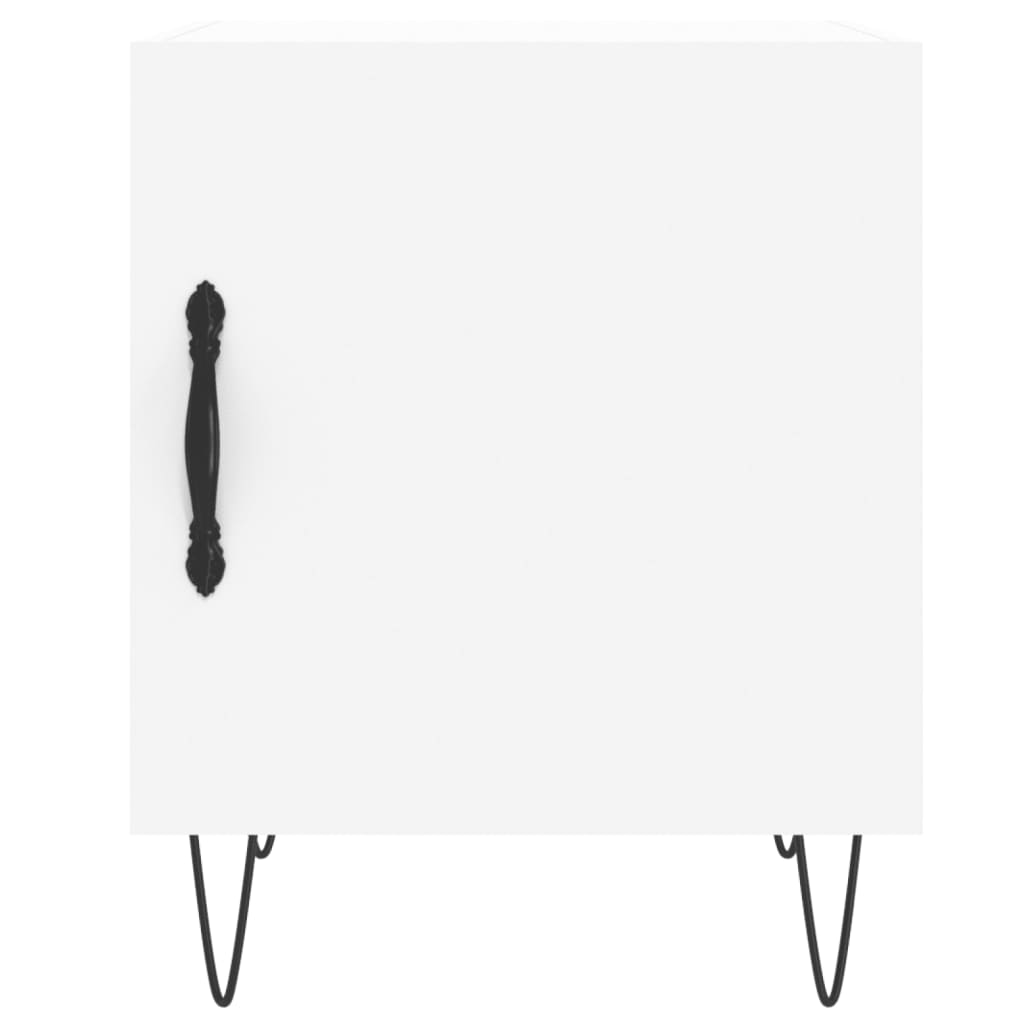 Mesa cabeceira 40x40x50 cm derivados de madeira branco