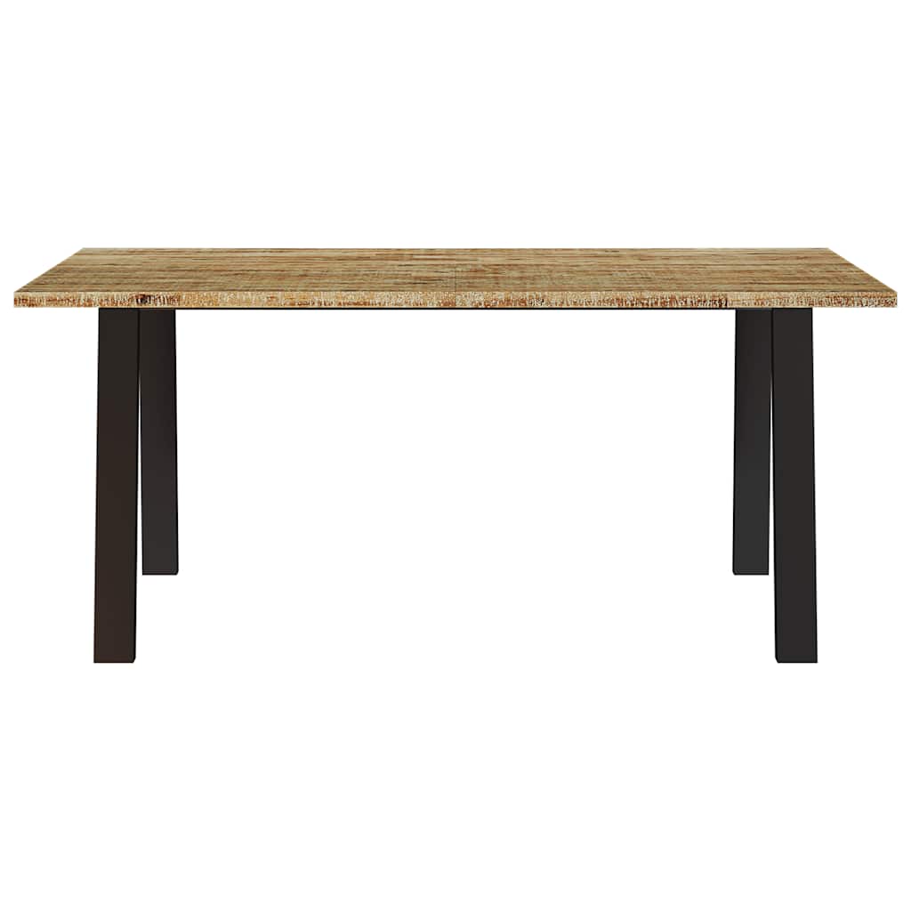 Mesa de jantar 150x90x75 cm madeira de acácia maciça
