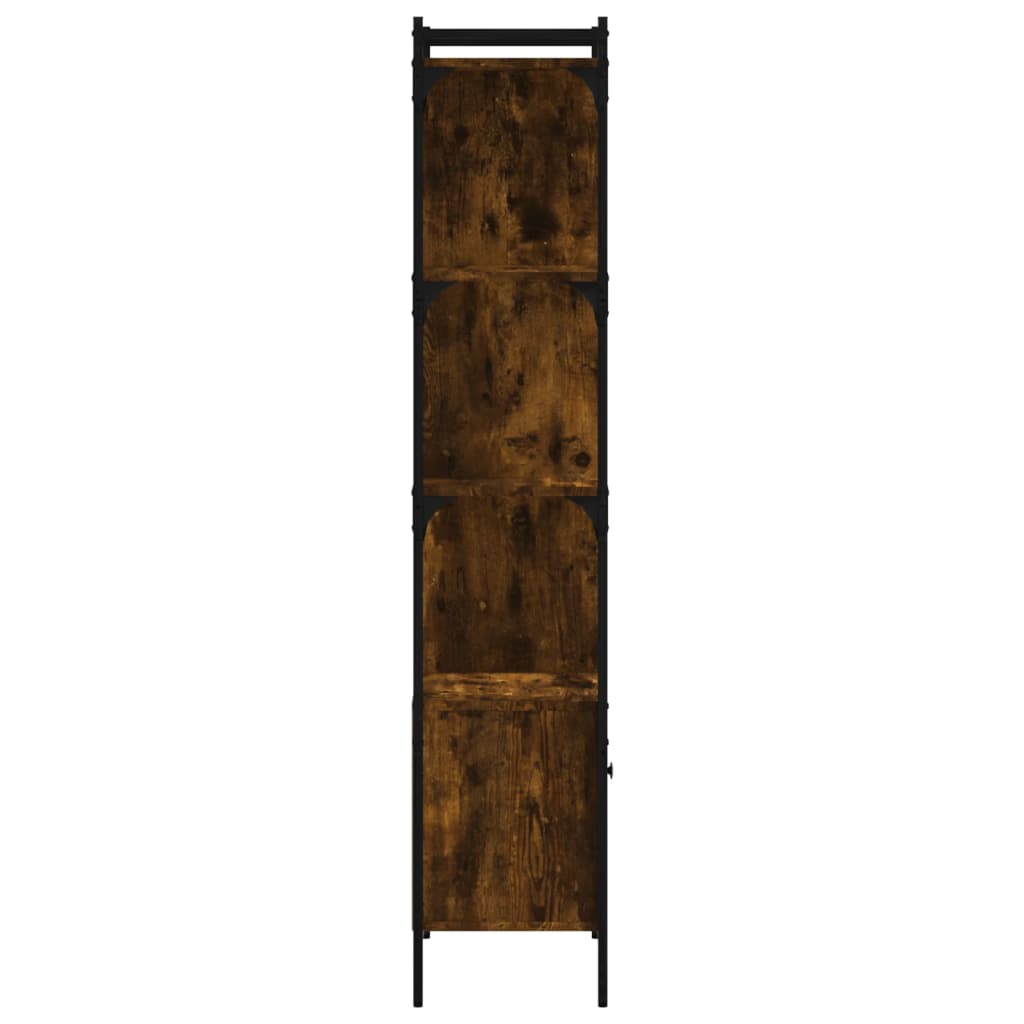 Estante c/ porta 44,5x30x154,5cm deriv. madeira carvalho fumado