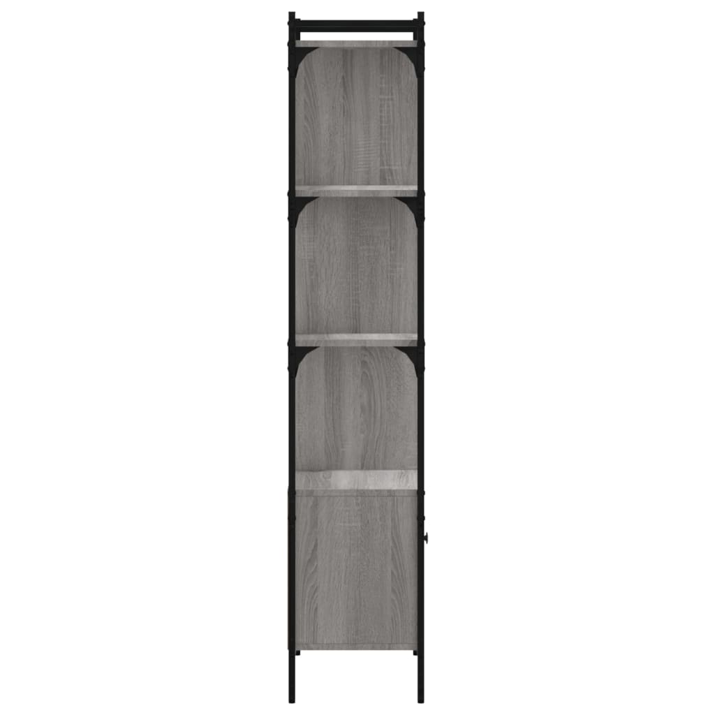 Estante c/ porta 44,5x30x154,5 cm deriv. madeira cinza sonoma