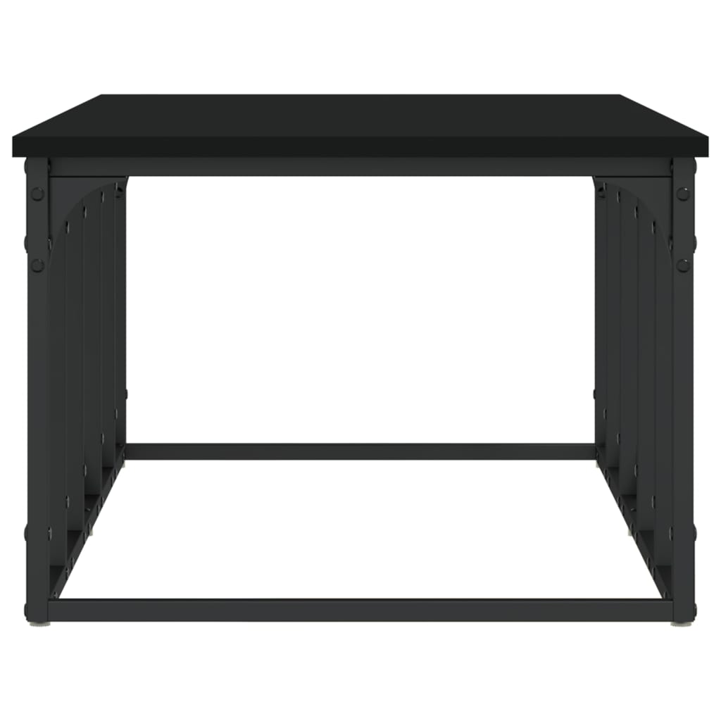 Mesa de centro 100x50x35,5 cm derivados de madeira preto