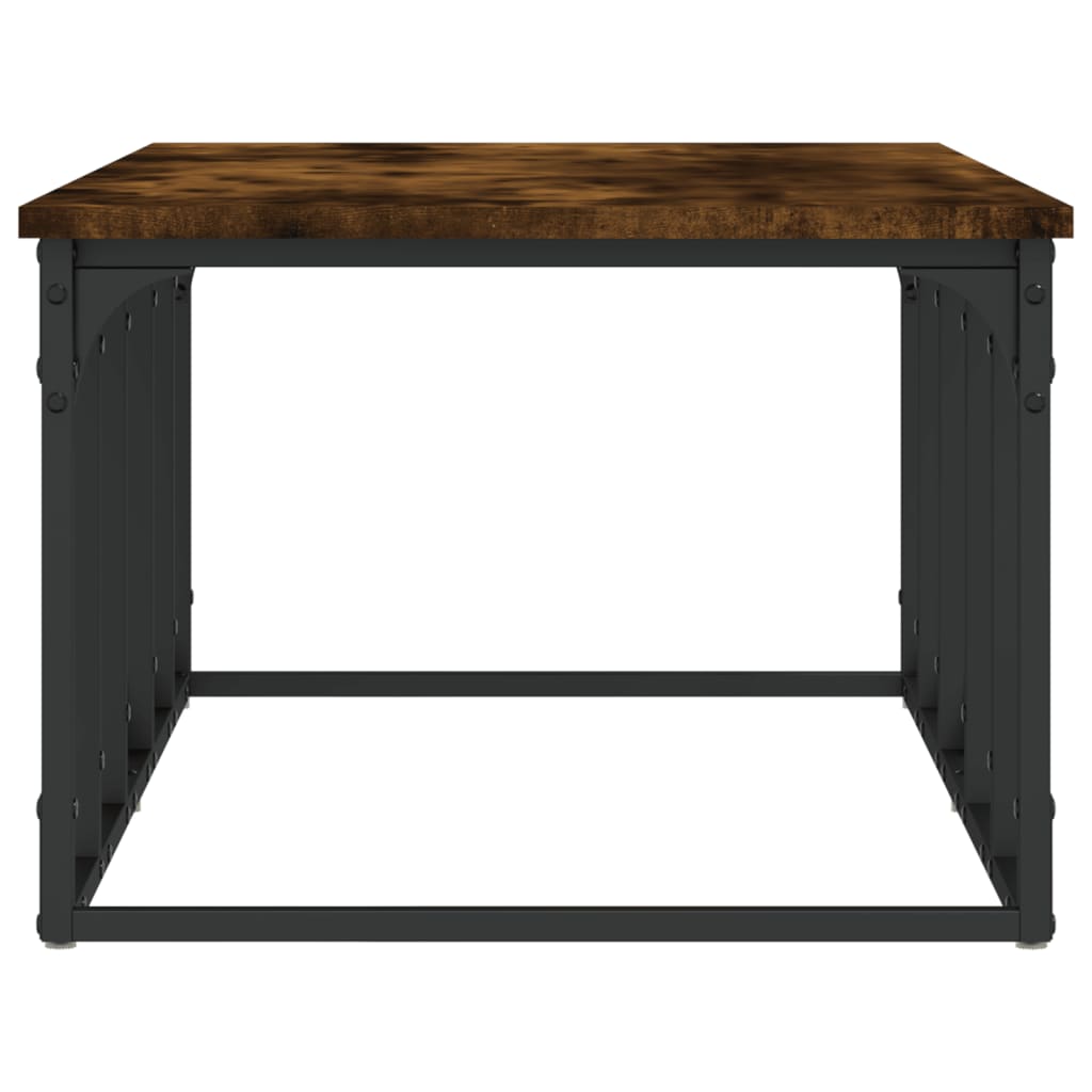 Mesa de centro 100x50x35,5 cm derivados madeira carvalho fumado