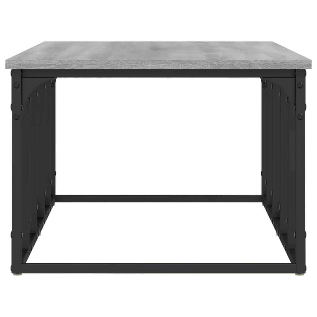 Mesa de centro 100x50x35,5 cm derivados madeira cinzento sonoma
