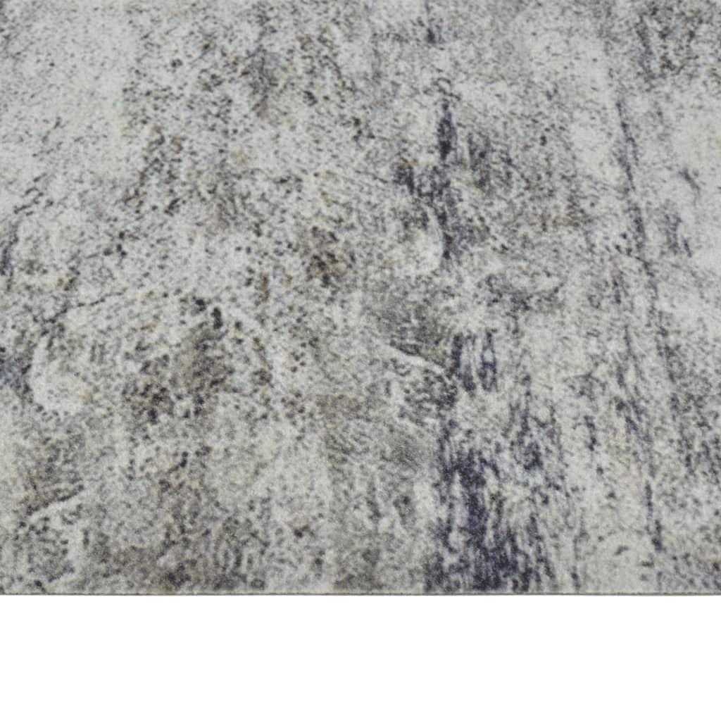 Tapete de cozinha lavável 60x180 cm veludo padrão betão