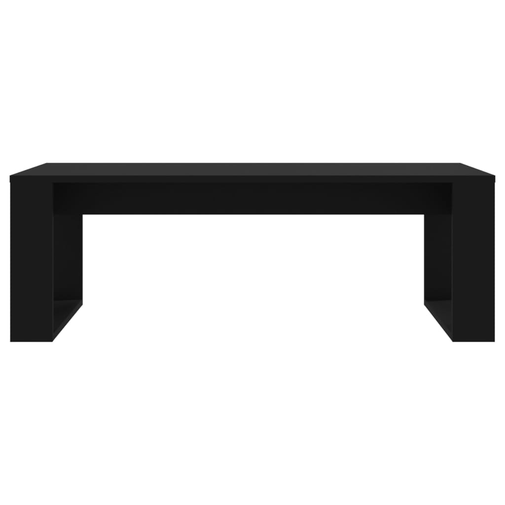 Mesa de centro 102x50x35 cm derivados de madeira preto