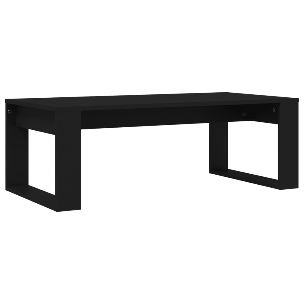 Mesa de centro 102x50x35 cm derivados de madeira preto