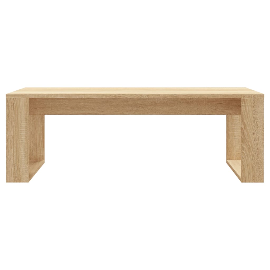 Mesa de centro 102x50x35cm derivados de madeira carvalho sonoma