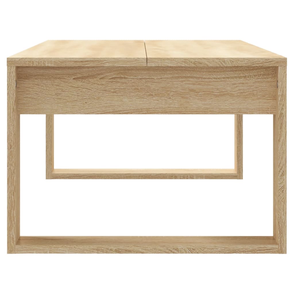 Mesa de centro 102x50x35cm derivados de madeira carvalho sonoma