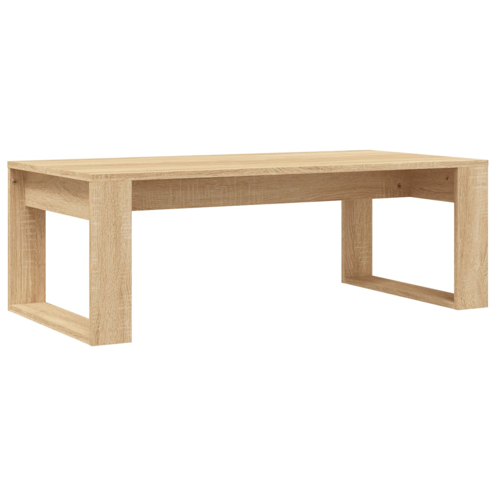 Mesa de centro 102x50x35cm derivados de madeira carvalho sonoma
