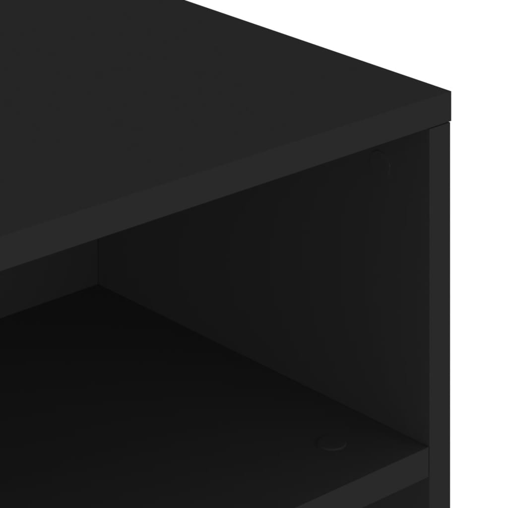 Mesa de centro 90x55x42,5 cm derivados de madeira preto