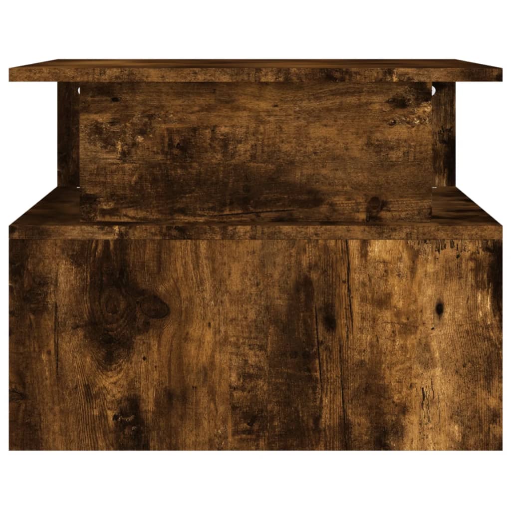 Mesa de centro 90x55x42,5cm derivados madeira carvalho fumado