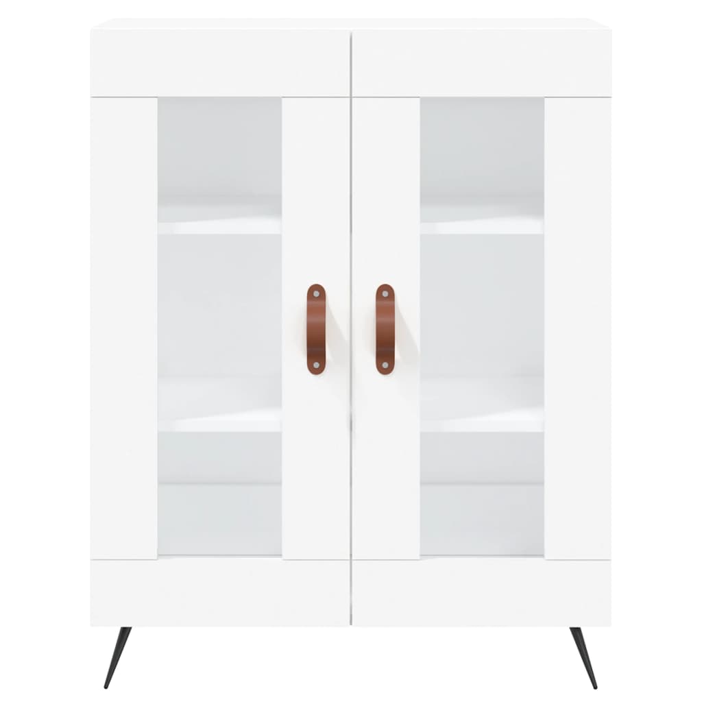 Armário alto 69,5x34x180 cm derivados de madeira branco