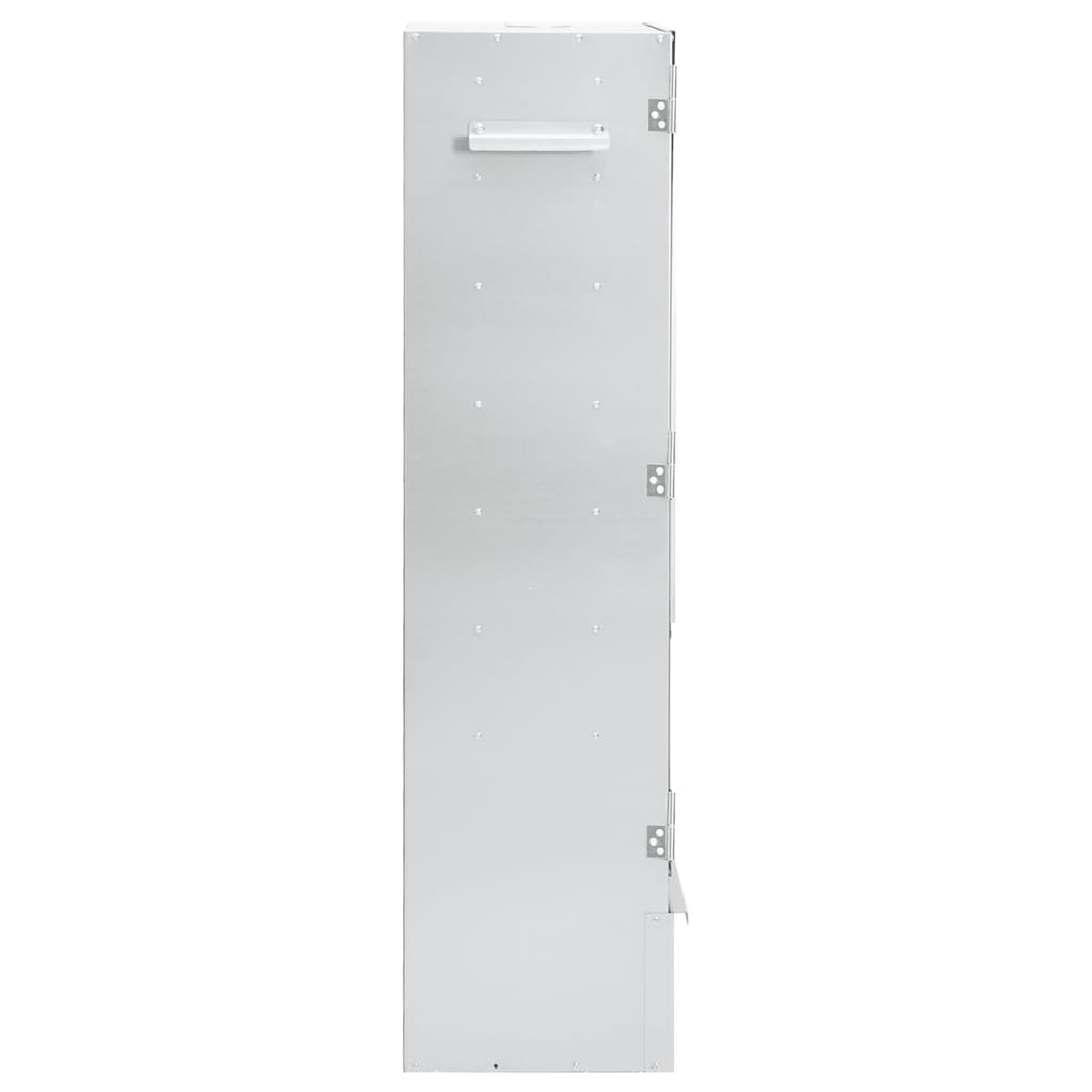 Defumador p/ churrasqueira c/ gerador fumo frio aço galvanizado