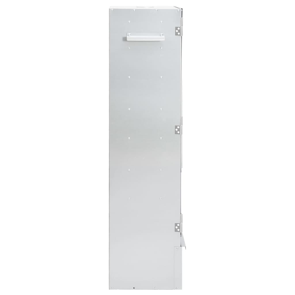 Defumador p/ churrasqueira c/ gerador fumo frio aço galvanizado