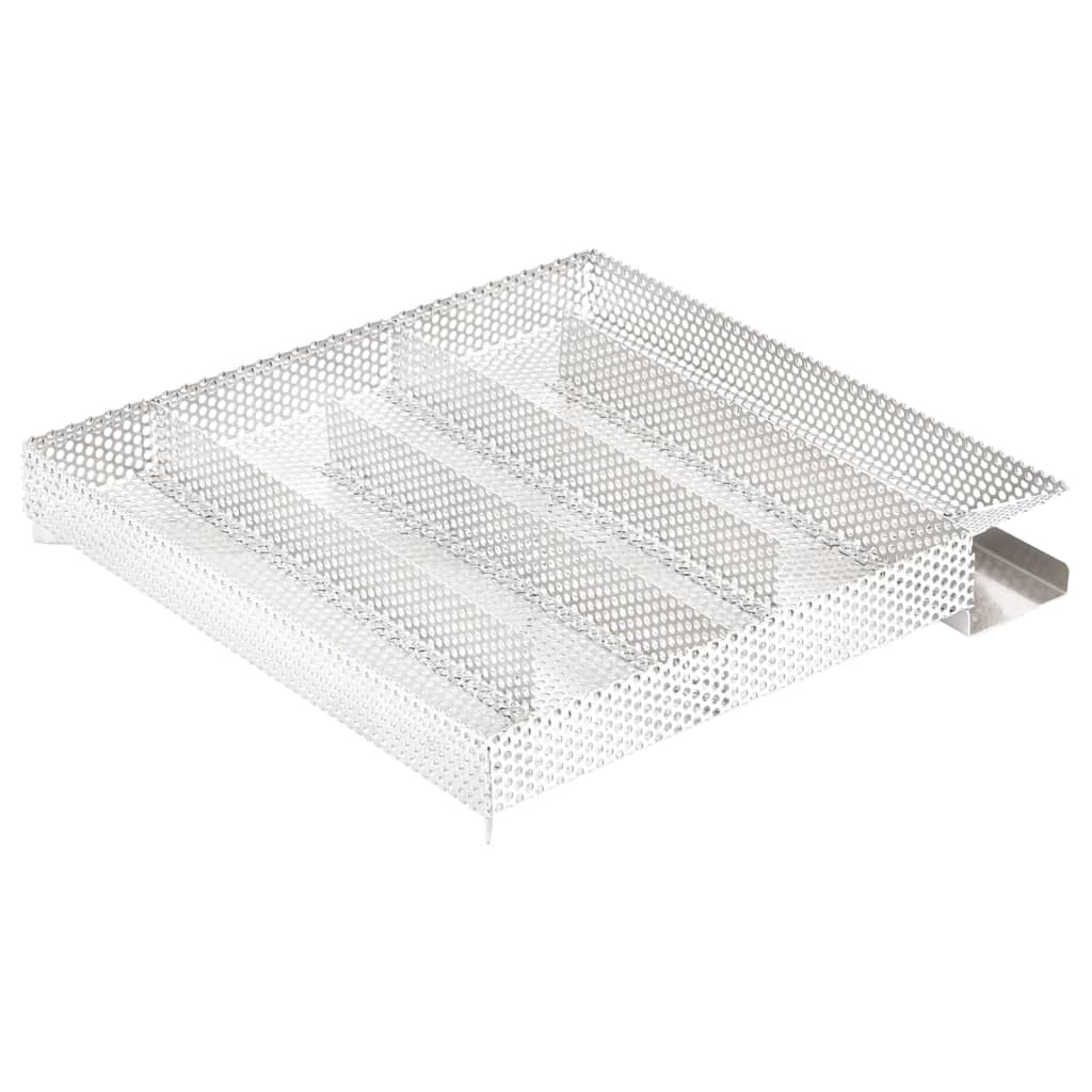 Defumador p/ churrasqueira c/ gerador fumo frio aço galvanizado