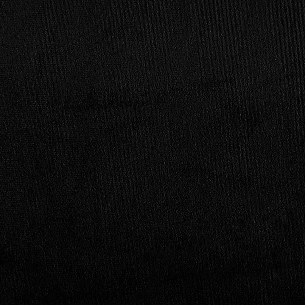 Sofá 2 lugares c/ almofadas 140 cm microfibra preto