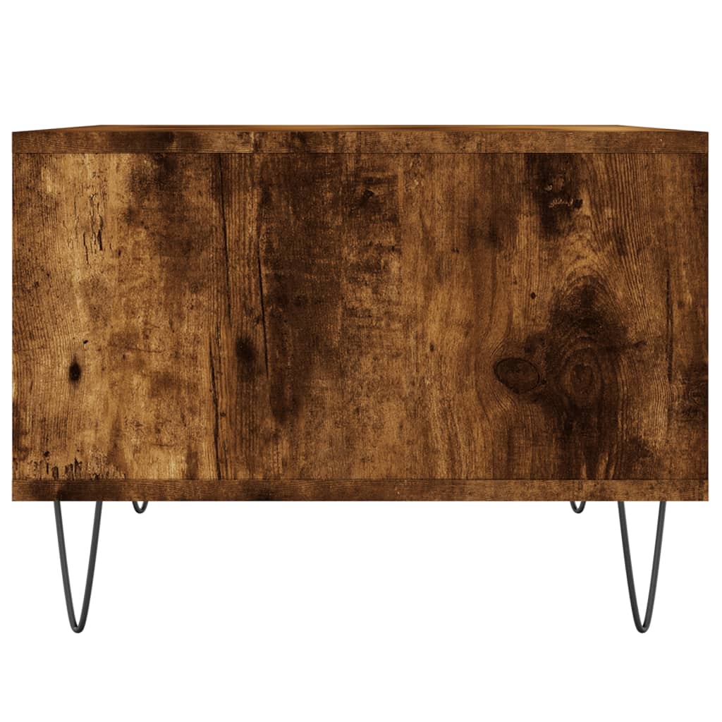 Mesa de centro 60x50x36,5 cm derivados madeira carvalho fumado