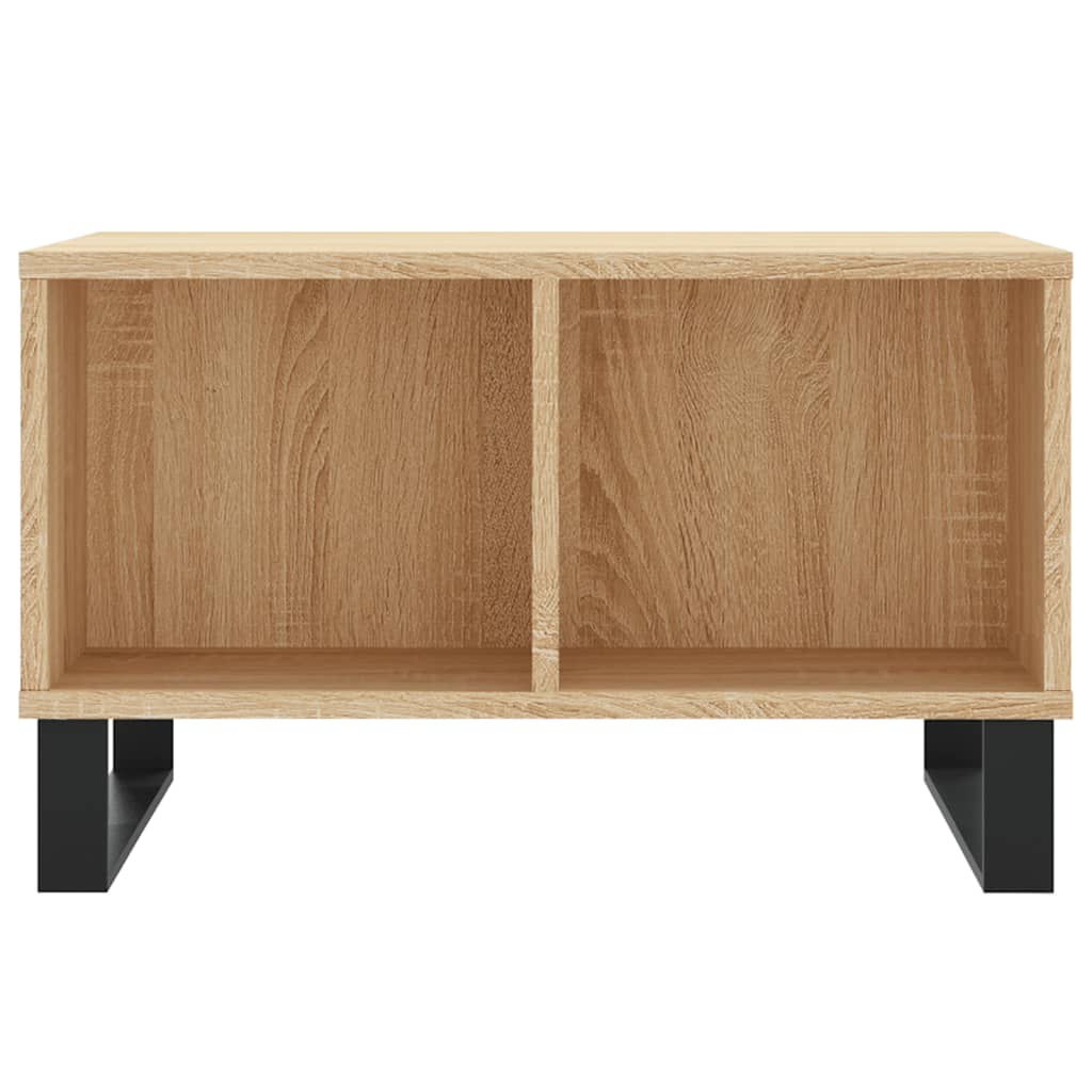 Mesa de centro 60x50x36,5 cm derivados madeira carvalho sonoma