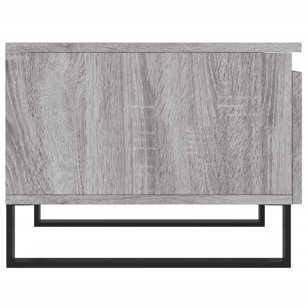 Mesas de centro 2 pcs 50x46x35cm deriv. madeira cinzento sonoma
