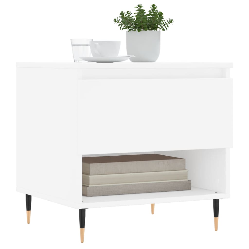 Mesa de centro 50x46x50 derivados de madeira branco