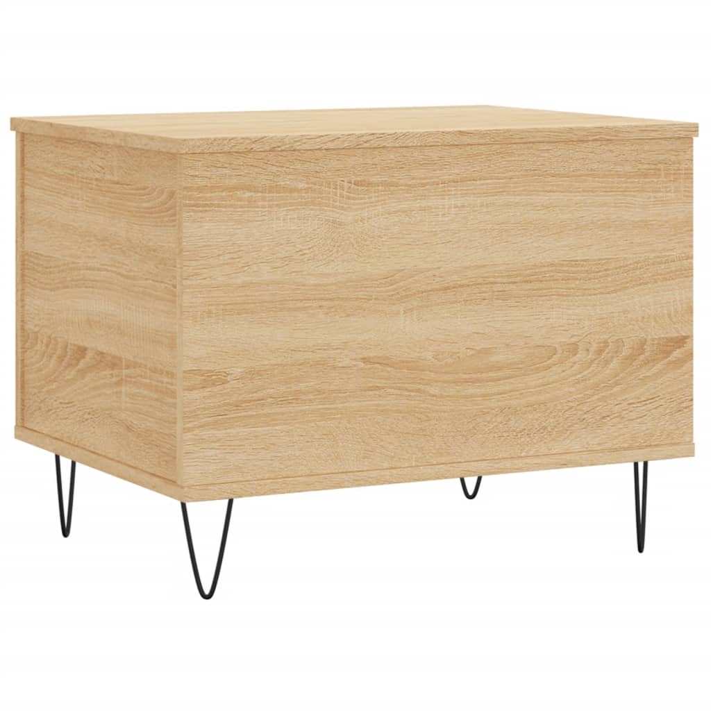 Mesa de centro 60x44,5x45 cm derivados madeira carvalho sonoma