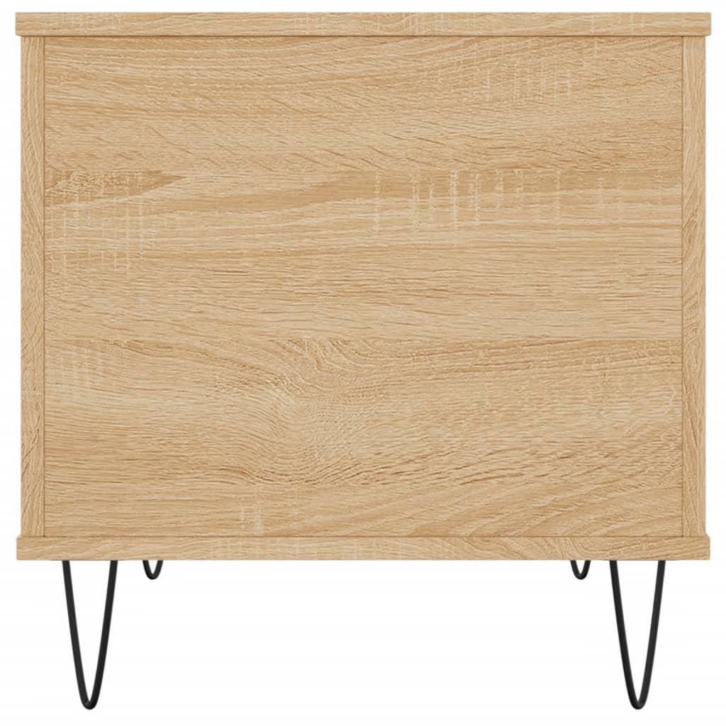 Mesa de centro 60x44,5x45 cm derivados madeira carvalho sonoma