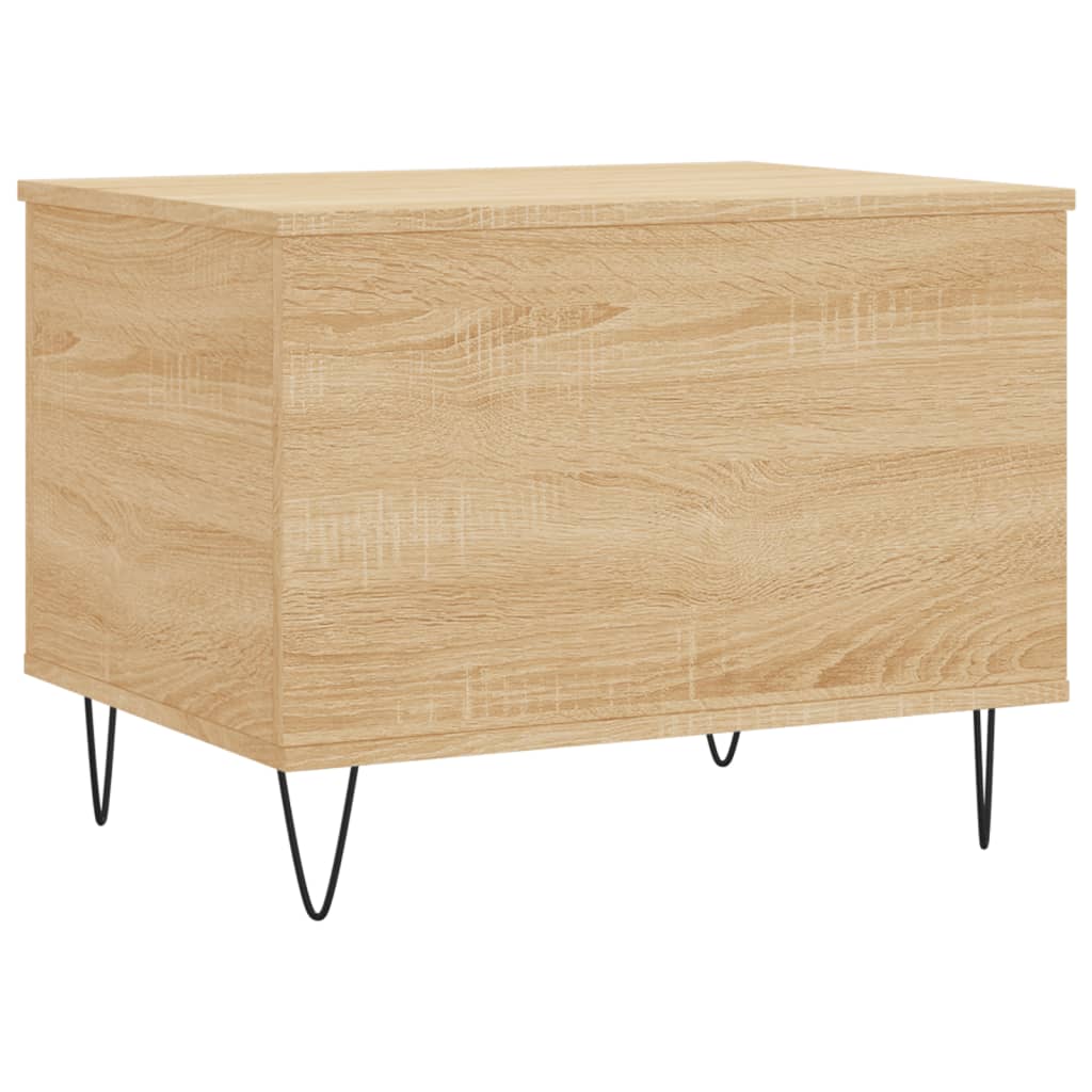 Mesa de centro 60x44,5x45 cm derivados madeira carvalho sonoma
