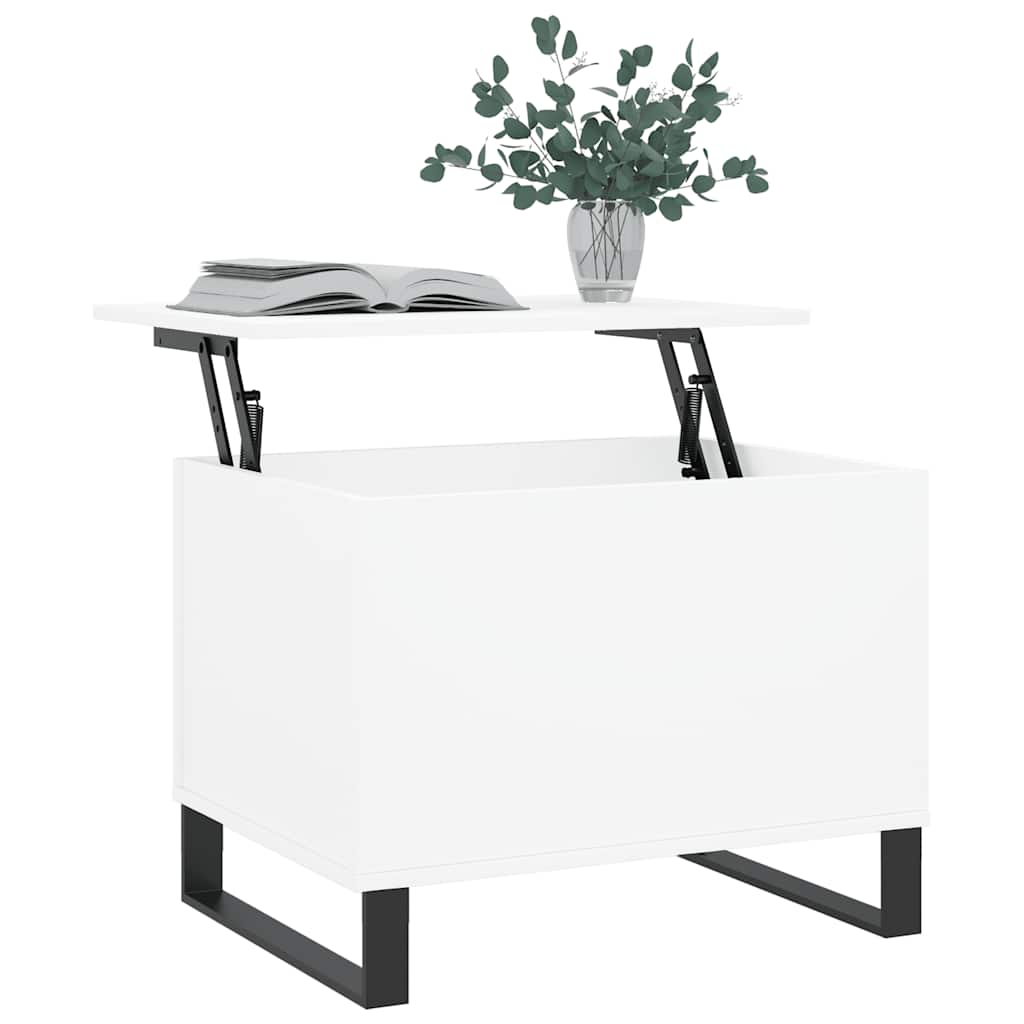 Mesa de centro 60x44,5x45 cm derivados de madeira branco