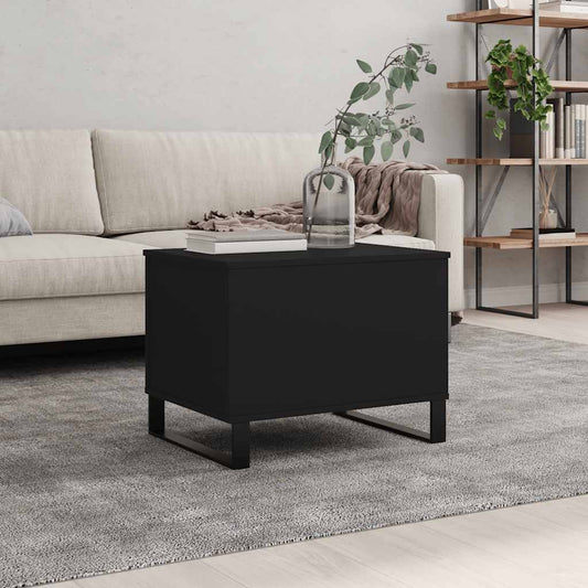 Mesa de centro 60x44,5x45 cm derivados de madeira preto