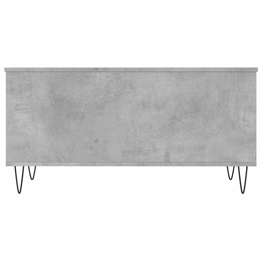 Mesa de centro 90x44,5x45 derivados de madeira cinzento cimento