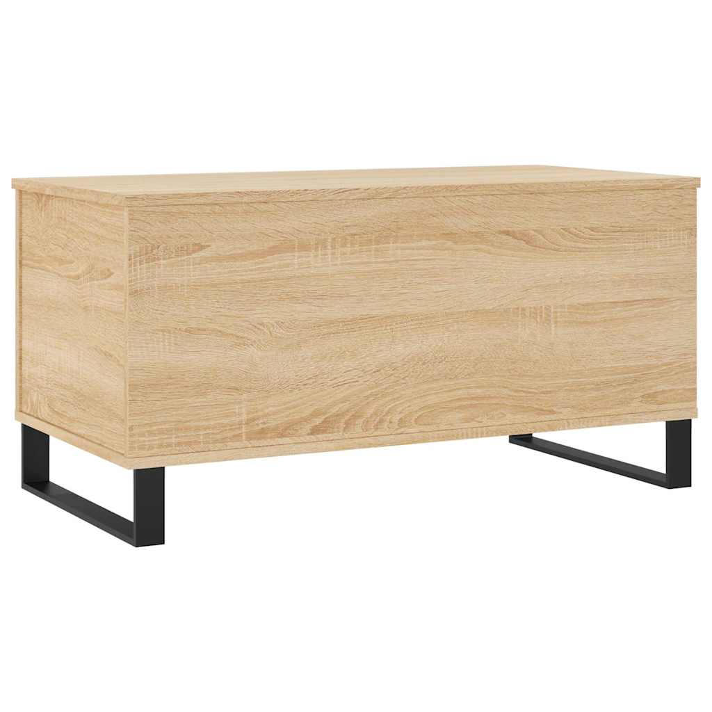 Mesa de centro 90x44,5x45 cm derivados madeira carvalho sonoma