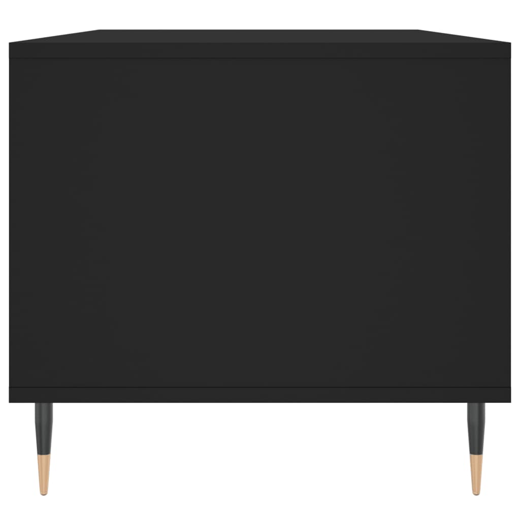 Mesa de centro 90x49x45 cm derivados de madeira preto