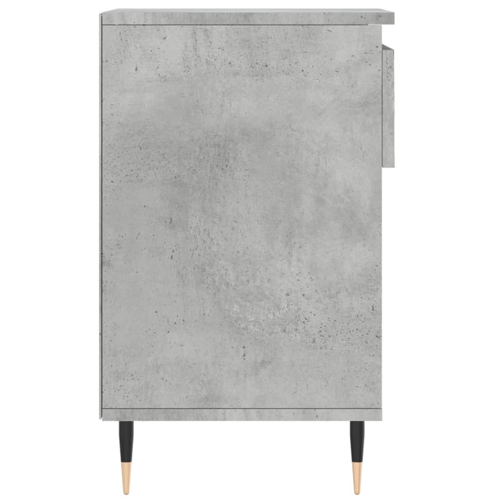 Sapateira 102x36x60 cm derivados de madeira cinzento cimento