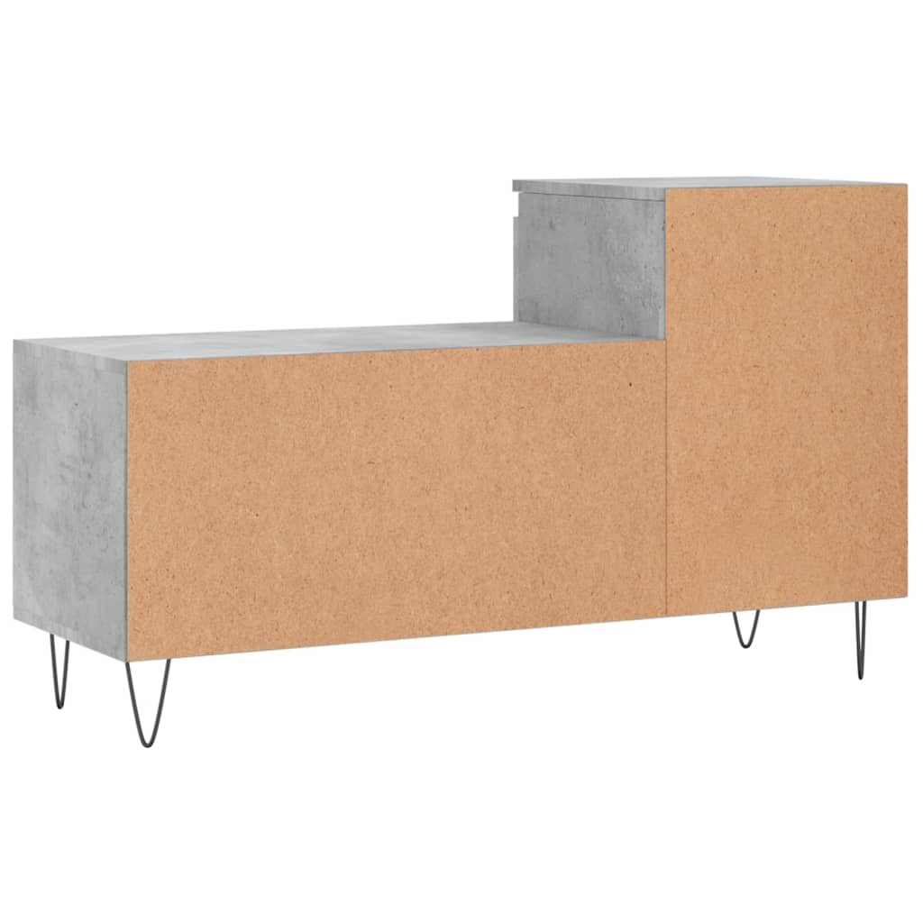 Sapateira 102x36x60 cm derivados de madeira cinzento cimento