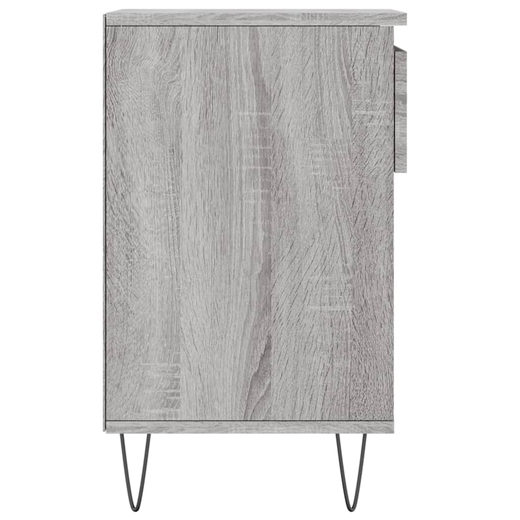 Sapateira 102x36x60 cm derivados de madeira cinzento sonoma