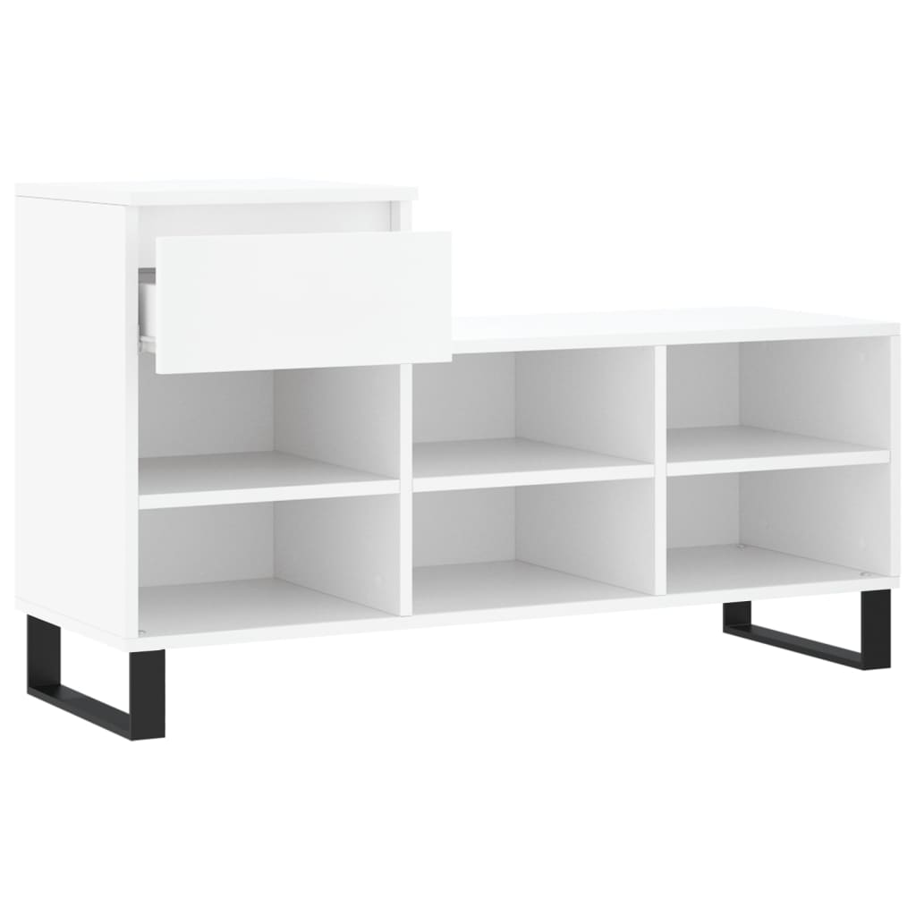 Sapateira 102x36x60 cm derivados de madeira branco