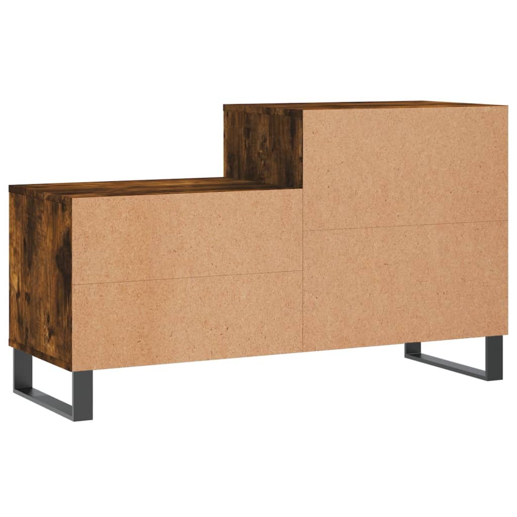 Sapateira 102x36x60 cm derivados de madeira carvalho fumado