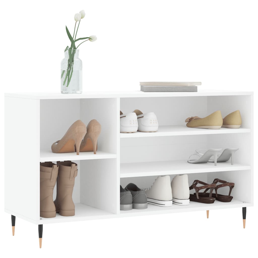 Sapateira 102x36x60 cm derivados de madeira branco