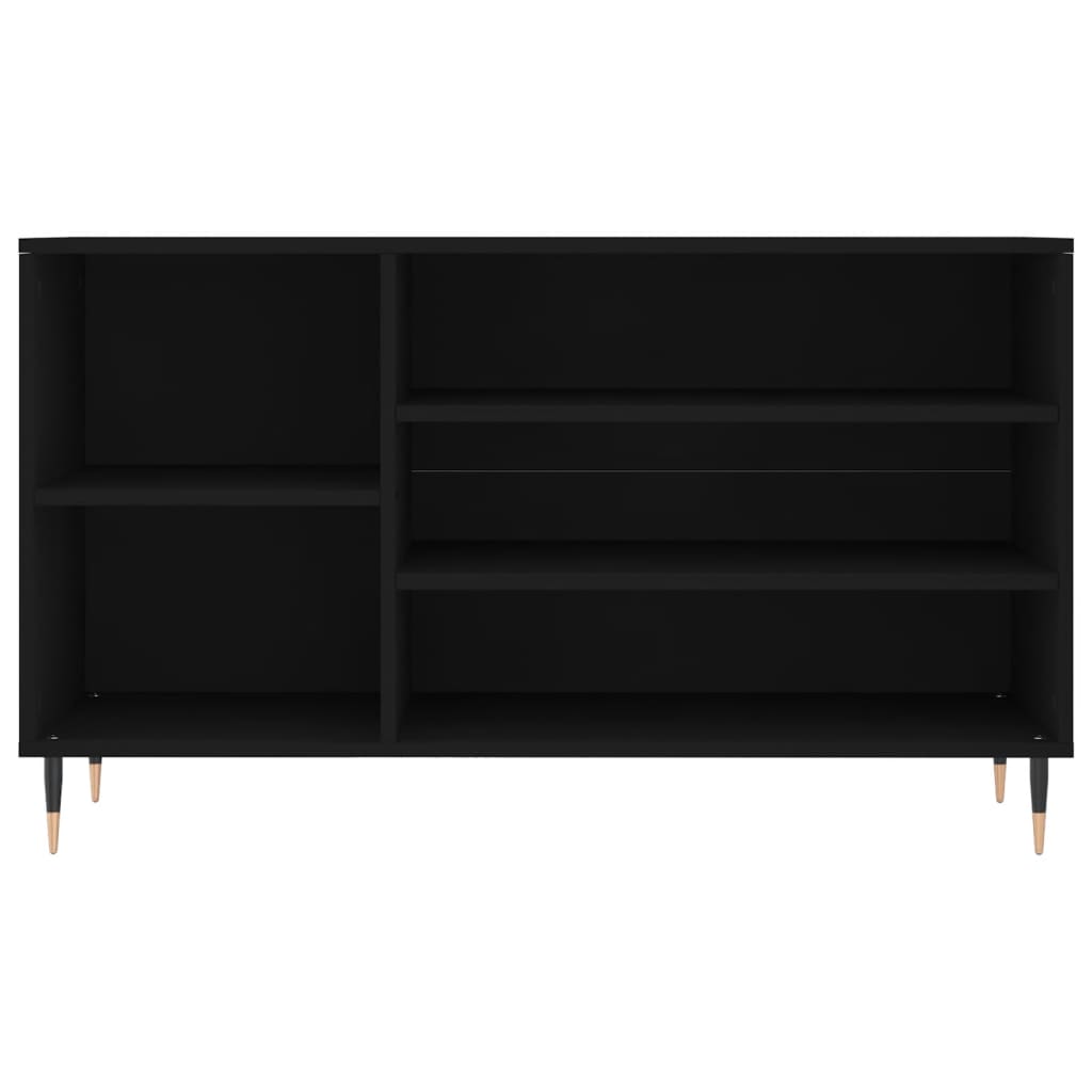 Sapateira 102x36x60 cm derivados de madeira preto