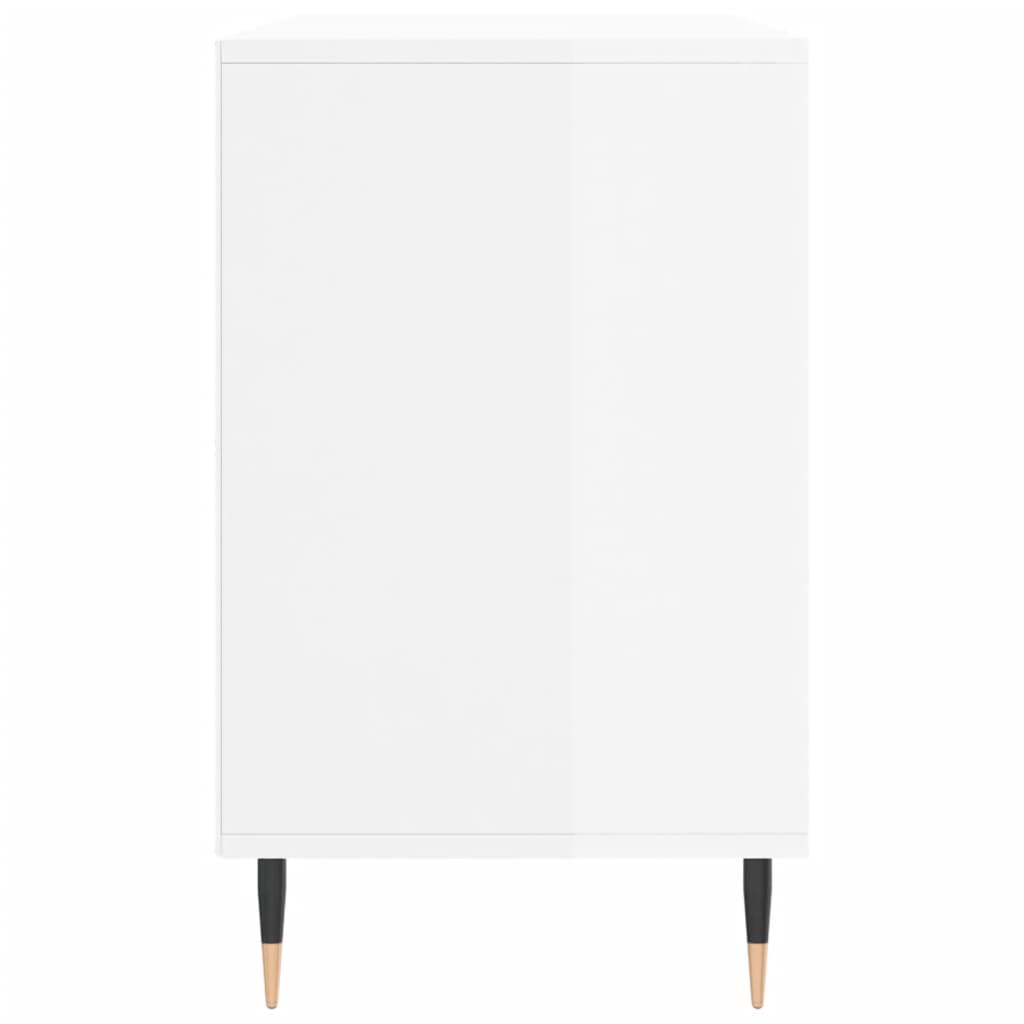 Sapateira 102x36x60 cm derivados de madeira branco brilhante