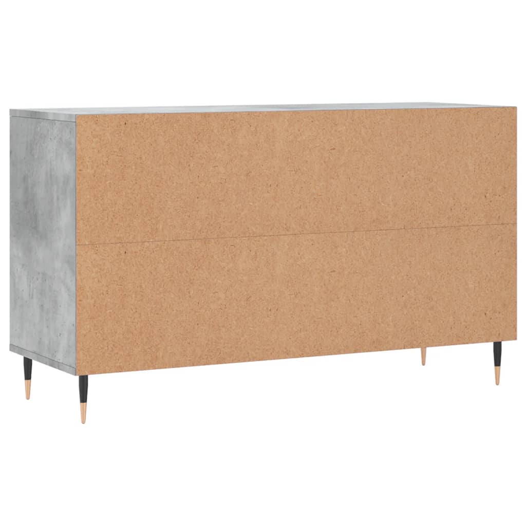 Sapateira 102x36x60 cm derivados de madeira cinzento cimento