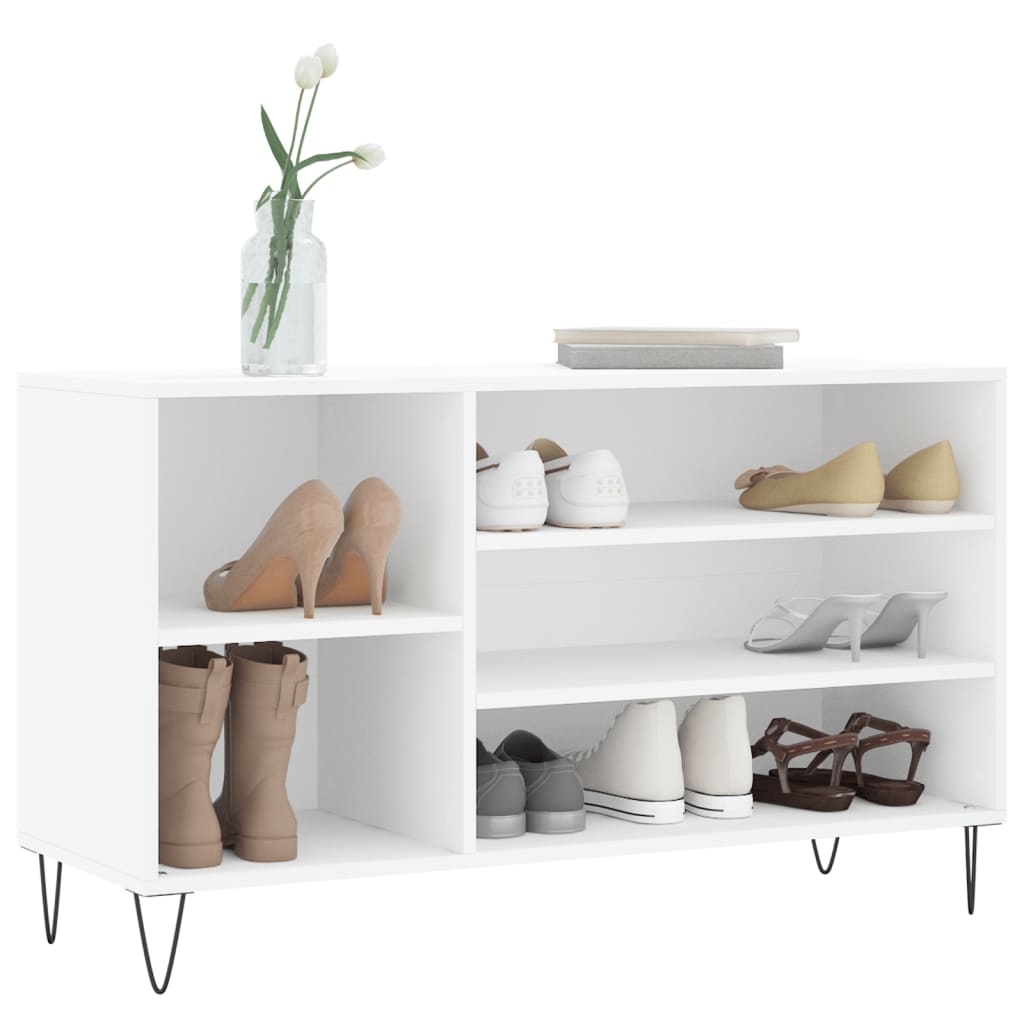 Sapateira 102x36x60 cm derivados de madeira branco