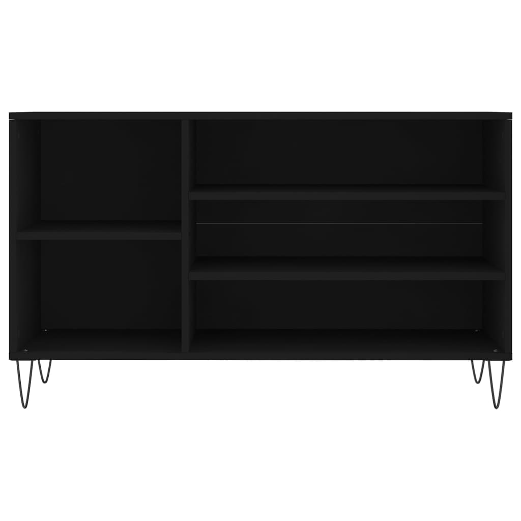 Sapateira 102x36x60 cm derivados de madeira preto
