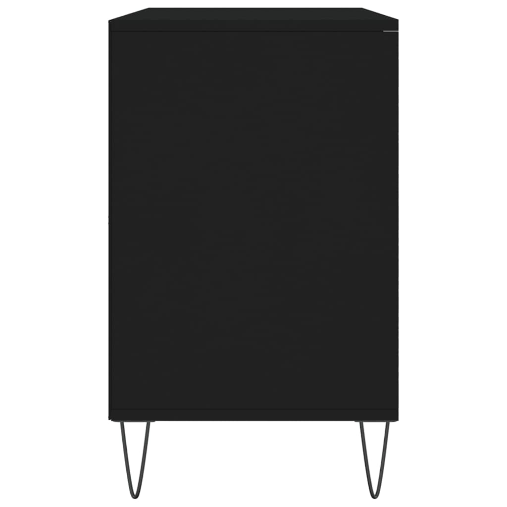 Sapateira 102x36x60 cm derivados de madeira preto