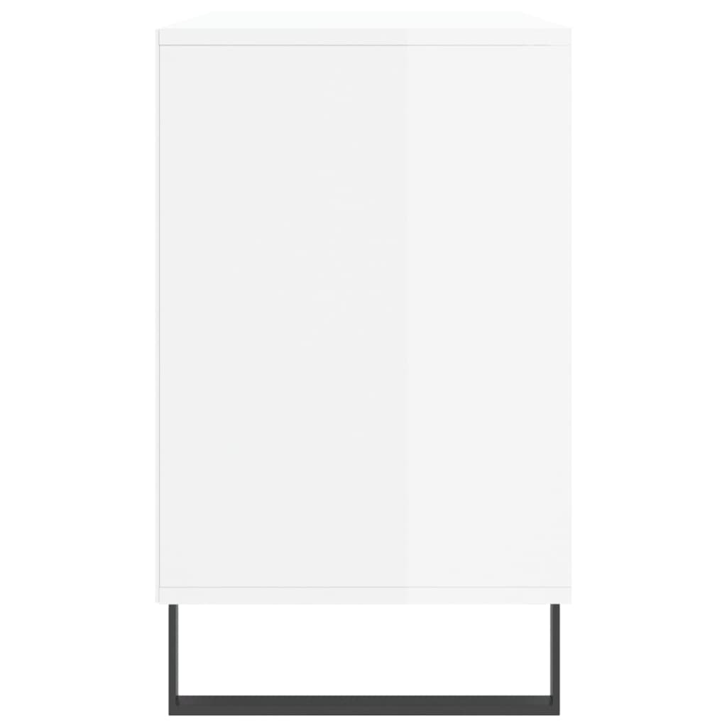 Sapateira 102x36x60 cm derivados de madeira branco brilhante