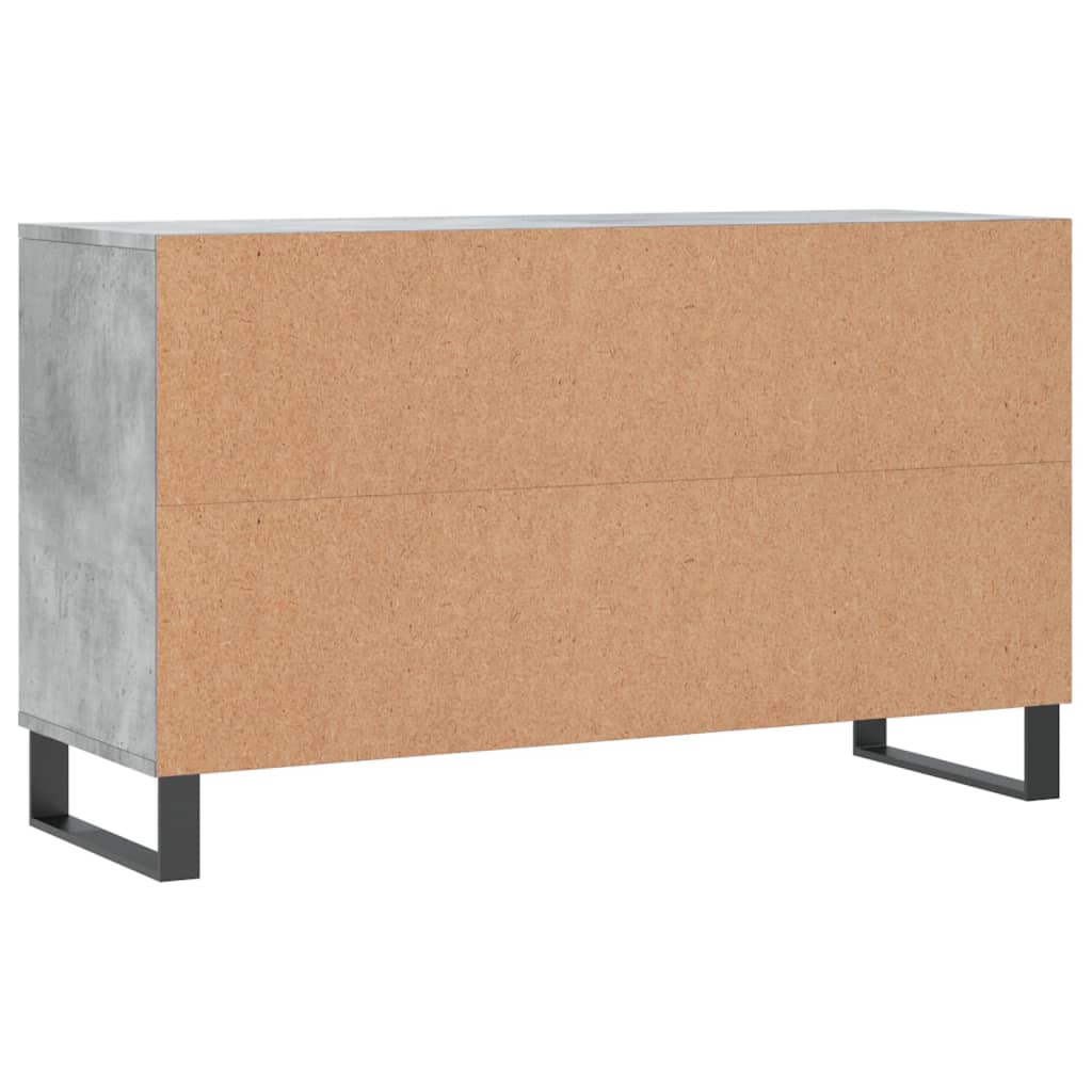 Sapateira 102x36x60 cm derivados de madeira cinzento cimento