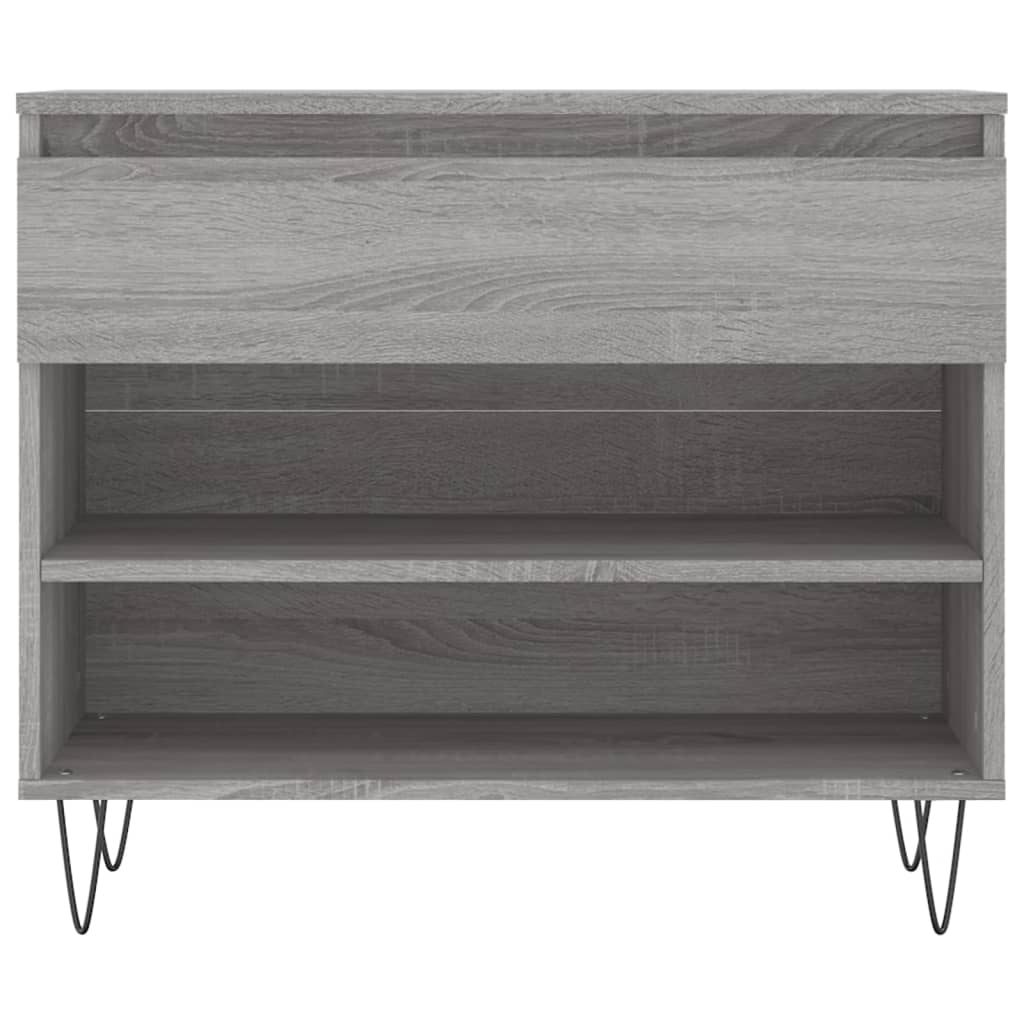 Sapateira 70x36x60 cm derivados de madeira cinzento sonoma
