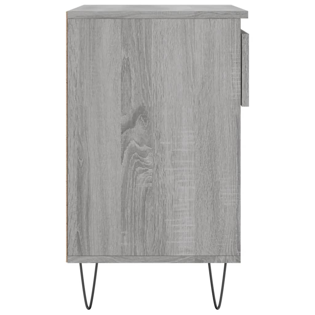 Sapateira 70x36x60 cm derivados de madeira cinzento sonoma